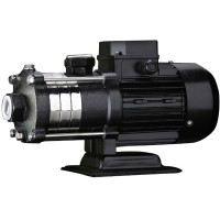 Насос многоступенчатый горизонтальный CNP CHLF(T)8-10LSWPC 0,75кВт 3х220В/3х380В PN 10 70гр., нержавеющая сталь с чугунными патрубками