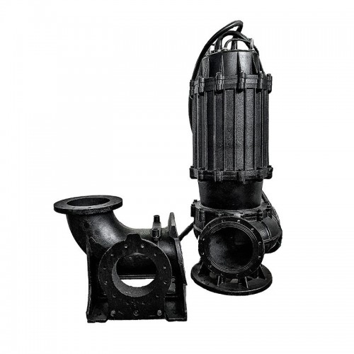 Насос канализационный CNP 65WQ20-27-4AC(I)* 4кВт 3х380В чугунный без автоматической трубной муфты DN 65 кабель 9м 40гр.